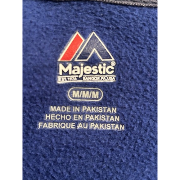 Toronto Blue Jays Men's‎ Medium Majestic Hoodie Pullover Sweatshirt - Picture 7 of 7